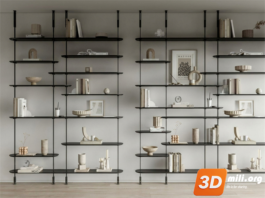 Decorative cabinet Skp Files